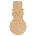 Woodpeckers Crafts Snowman Cutout with Top Hat