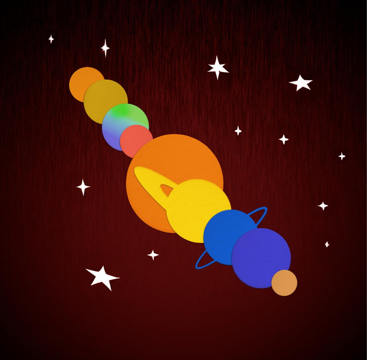 Woodpeckers Crafts Solar System Cutouts 