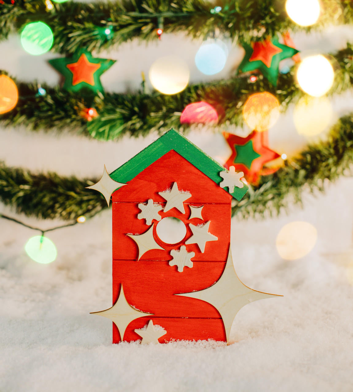 Woodpeckers Crafts Tiny Snowflake Cutout, 1-1/4" 