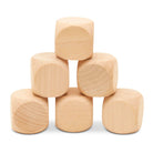 Woodpeckers Crafts Unfinished Wooden Dice, 1-1/2" 