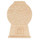 Woodpeckers Crafts Valentine's Gumball Machine Cutout
