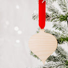 Woodpeckers Crafts Wide Ornament