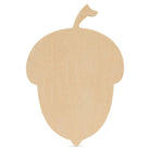 Woodpeckers Crafts Wood Acorn Cutout Small, 8" x 5.5" 