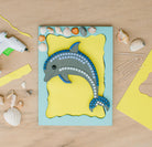 Woodpeckers Crafts Wood Dolphin Cutout