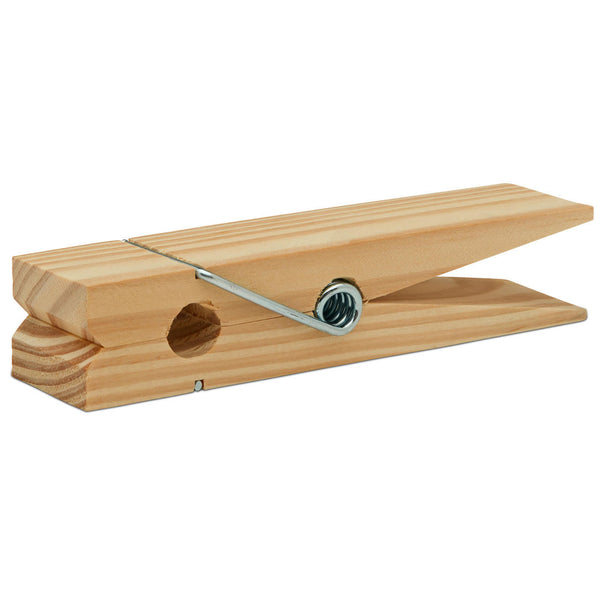 Extra Large 6 inch Wooden Clothespin for Crafts – Woodpeckers Crafts