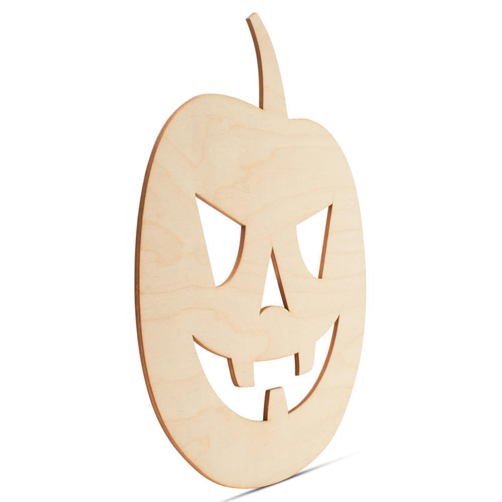 6" Wood Jack o’ Lantern Cutout