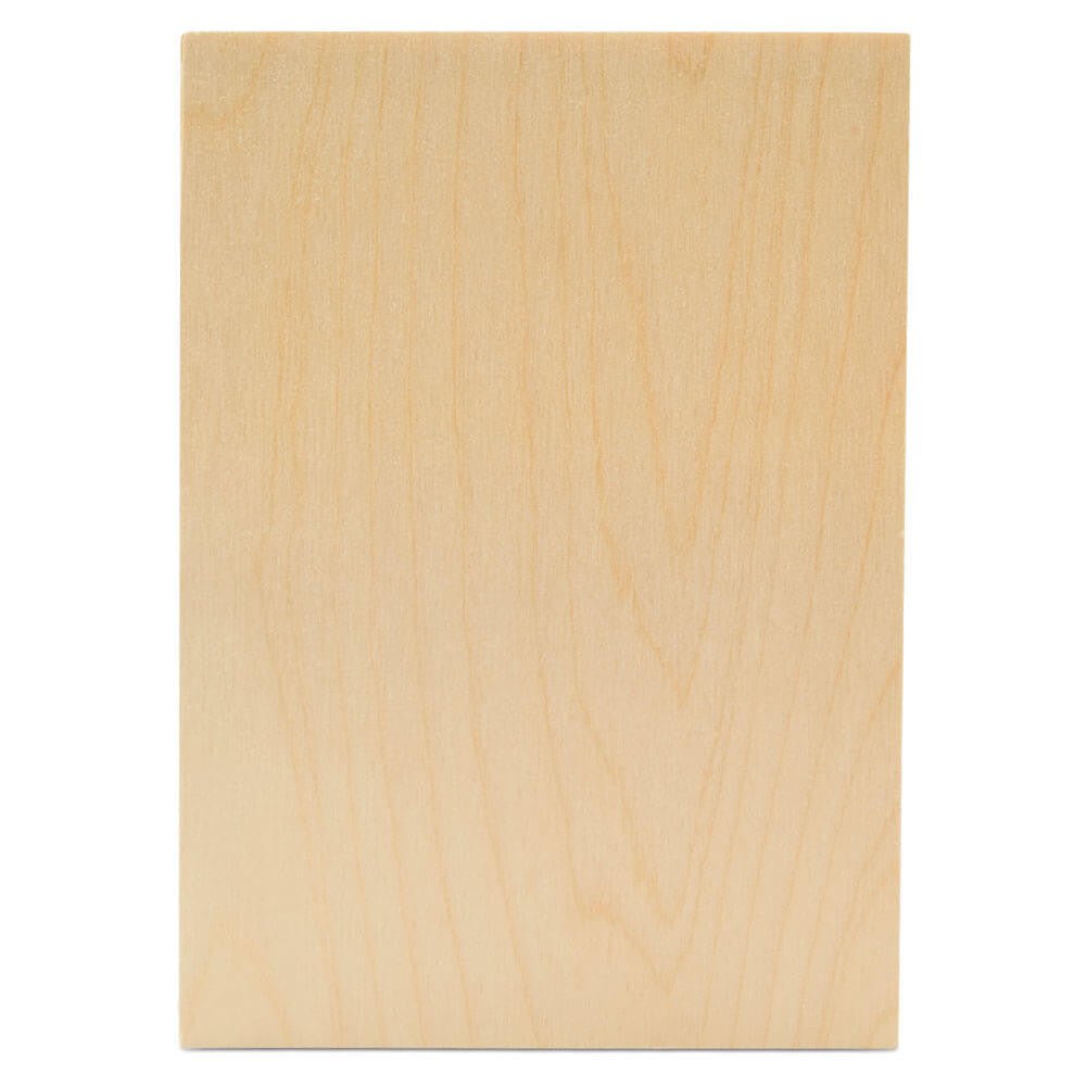 Wood Rectangle Cutout, 5" x 7", 1/4" thick