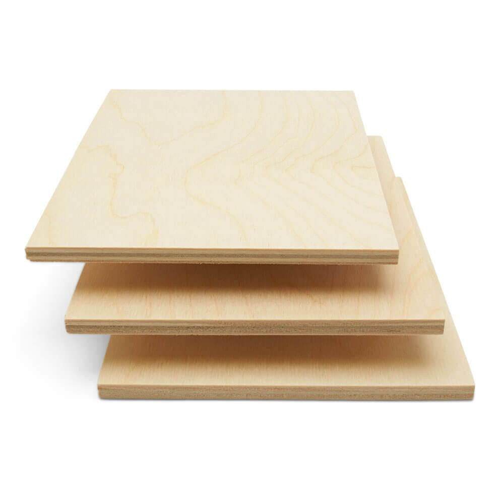 Wood Rectangle Cutout, 5" x 7", 1/4" thick