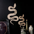 Woodpeckers Crafts Wood Snake Cutout
