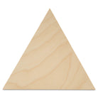 Woodpeckers Crafts Wood Triangle Cutout