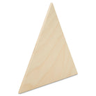 Woodpeckers Crafts Wood Triangle Cutout