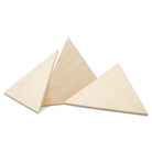 Woodpeckers Crafts Wood Triangle Cutout