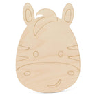 Woodpeckers Crafts Wood Zebra Cutout