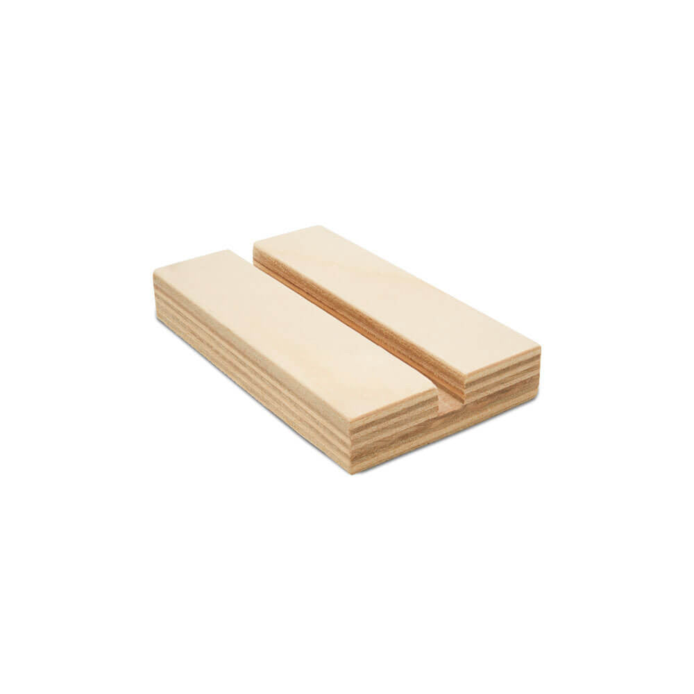 3" Wooden Cutout Stands, 1/8" thick cutouts