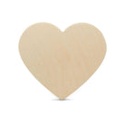 Woodpeckers Wooden Heart Cutout, 4" x 1/4"